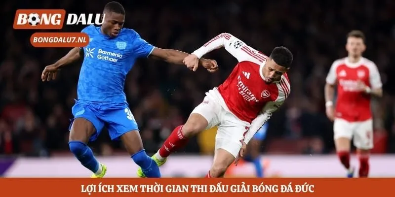 Lịch Thi Đấu Bóng Đá Bundesliga - Săn Mốc Giờ Vàng Của Giải 3 Lợi ích xem thời gian thi đấu giải bóng đá Đức