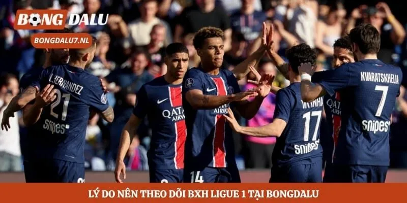 Lý do nên theo dõi bxh Ligue 1 tại Bongdalu