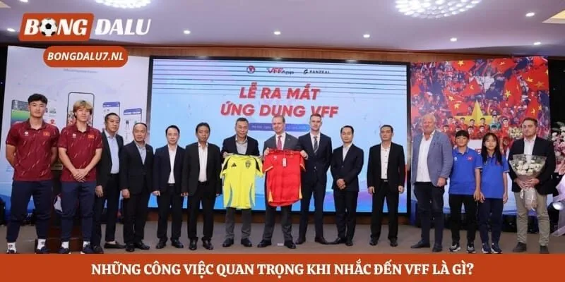 Những công việc quan trọng khi nhắc đến VFF là gì?