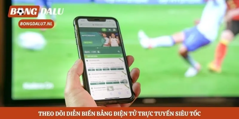 Theo dõi diễn biến bảng điện tử trực tuyến siêu tốc